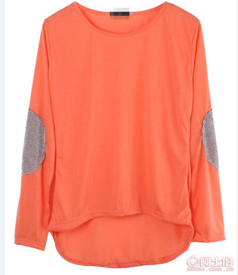 【2016春夏新款大碼寬松長袖女裝T恤針織衫歐美外貿速賣通廠家675】深圳市寶安區(qū)西鄉(xiāng)向左還是右服裝廠 - 產品庫